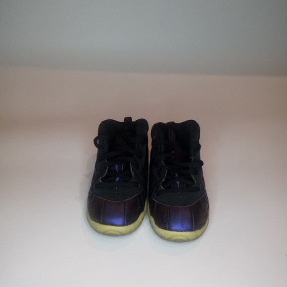 Nike little posite one TD purple/black size 9c - Picture 4 of 4